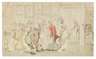 Thomas Rowlandson - The Portrait-Painter\'S Anteroom