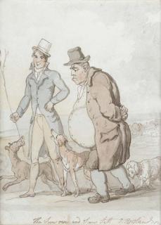 Thomas Rowlandson - The sunrise and sunset