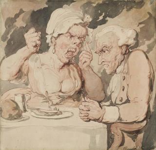 Thomas  Rowlandson - Unholy matrimony