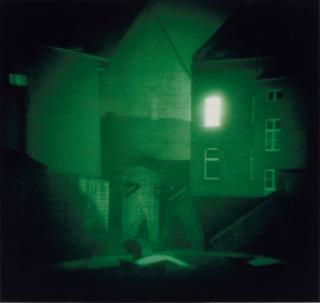 Thomas Ruff - Nacht 21 I, 1995; and Nacht 1 II, 1992