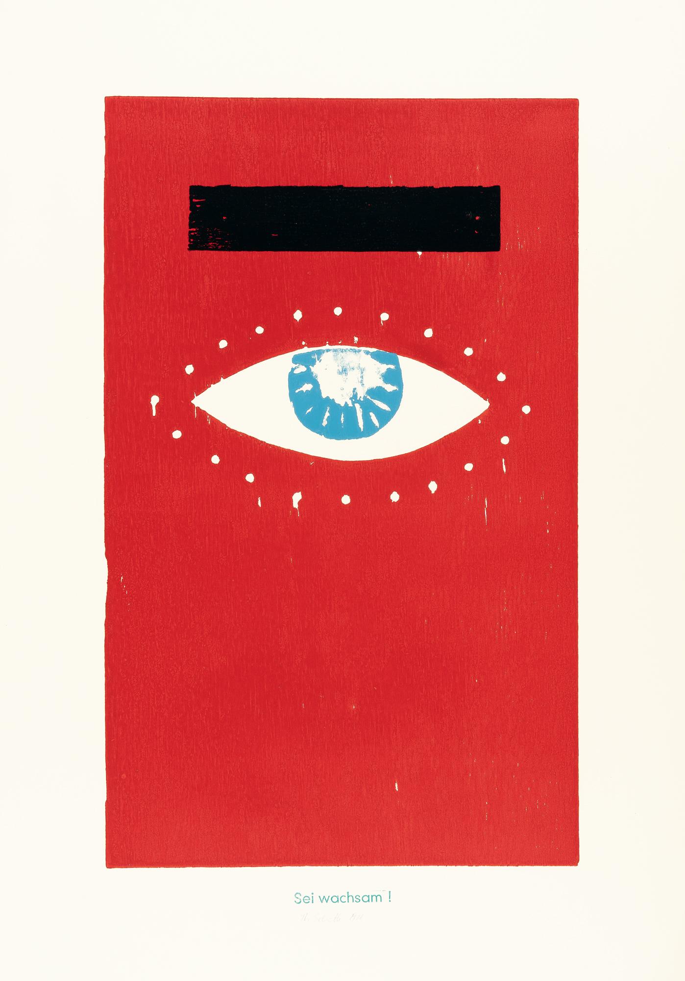 Thomas Schütte - Holzauge sei wachsam