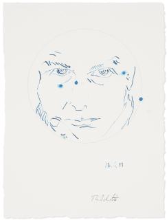 Thomas Schütte - Mirror Drawing 17.6.99