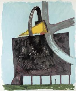 Thomas Schütte - Skizze zu Skulptur