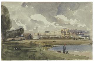 Thomas Shotter Boys, N.W.S. - The palace of Versailles from the Palace d\'eau des Suisses, France