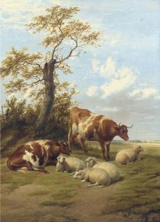 Thomas Sidney Cooper, R.A. - Cattle Resting
