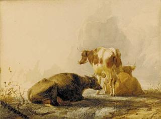 Thomas Sidney Cooper, R.A. - Cattle resting
