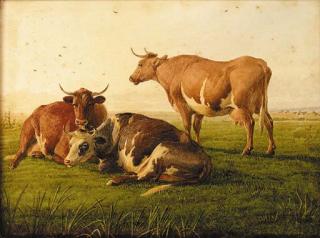 Thomas Sidney Cooper, R.A. - Cattle resting
