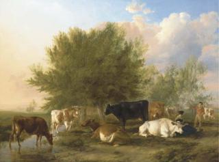 Thomas Sidney Cooper, R.A. - Resting