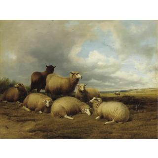 Thomas Sidney Cooper R.A. - Summer Time, Canterbury