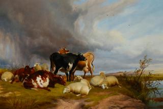 Thomas Sidney Cooper, RA - Canterbury Meadows