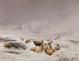 Thomas Sidney Cooper, RA - Crossing Newbiggin Moor