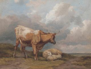 Thomas Sidney Cooper, RA - In the meadow