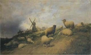 Thomas Sidney Cooper - Gregge In Sosta Al Mulino