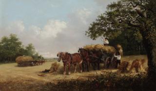 Thomas Smythe - Loading the hay wagon