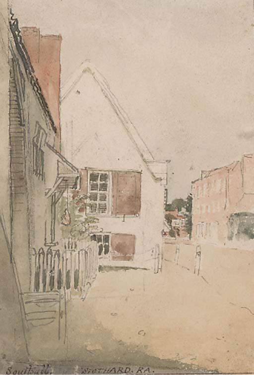 Thomas Stothard, R.A. - A street in Southall