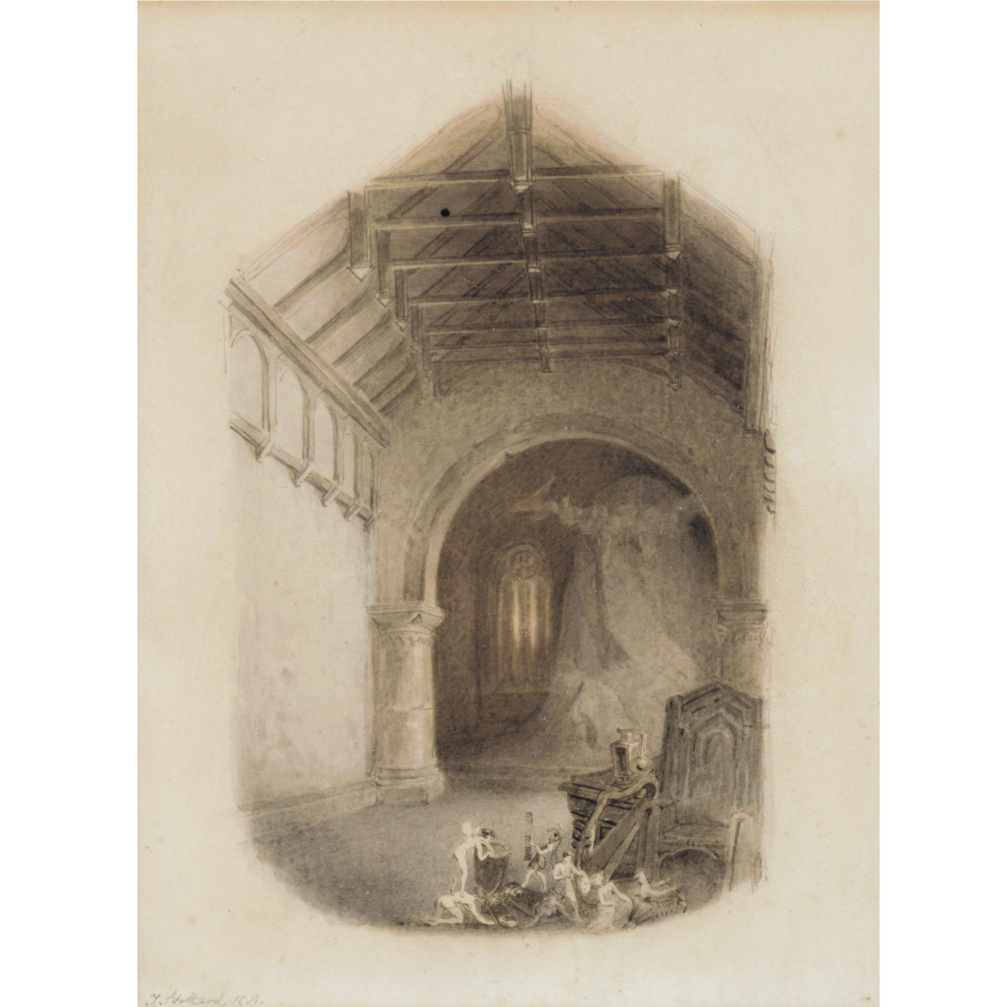 Thomas Stothard R.A. - Ghost Chamber