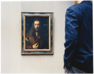 Thomas Struth - Alte Pinakothek (Self-Portrait)