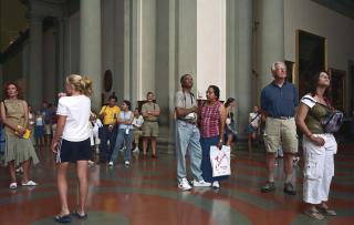 Thomas Struth - Audience 06 (Galleria Dell\'Academia), Florenz