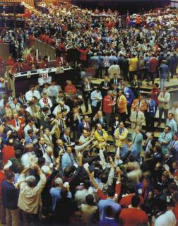 Thomas Struth - Chicago Board Trade, Chicago 1990