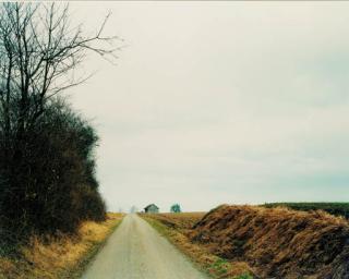 Thomas Struth - Felweg mit Scheune bei Welsikon- Landscape No. 28
