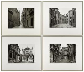 Thomas Struth - (I) Calle Tintoretto, (II) Calle Sacclise, (III) Calle del Montello, (IV) Chiesa e Scuola di san Rocco