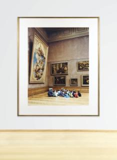 Thomas Struth - \'Musée Du Louvre 2, Paris\', 1989Chromogenic Print, Printed 1990. Signed, Titled, Dated And Numbered 8/10 In Pencil On The Reverse. In The Original Artist\'S Frame.