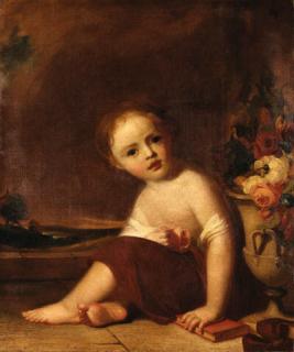 Thomas Sully - Portrait of a Child