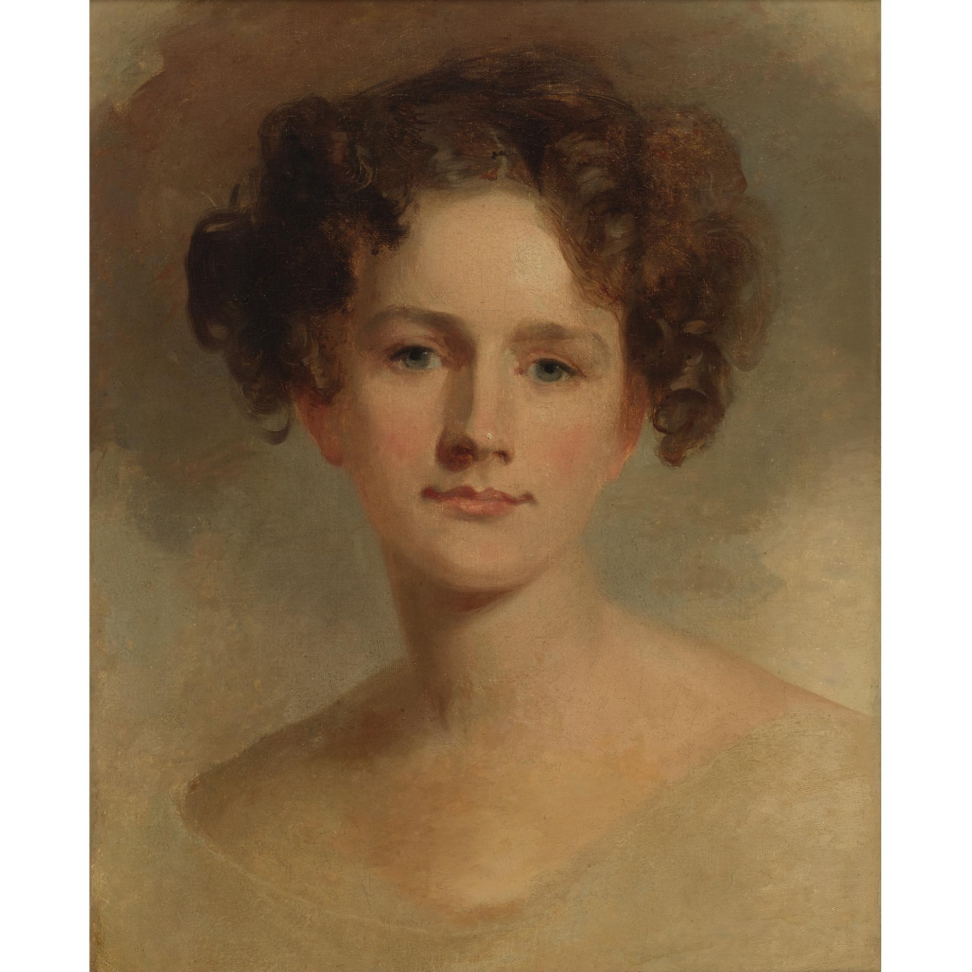 Thomas Sully - Portrait Of A Man And Portrait Of A Woman: A Pair Of Paintings