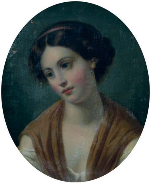 Thomas Sully - Portrait of Miss Fanny Rundle