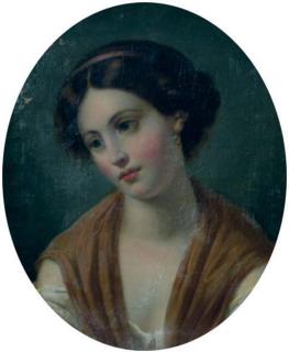 Thomas Sully - Portrait of Miss Fanny Rundle
