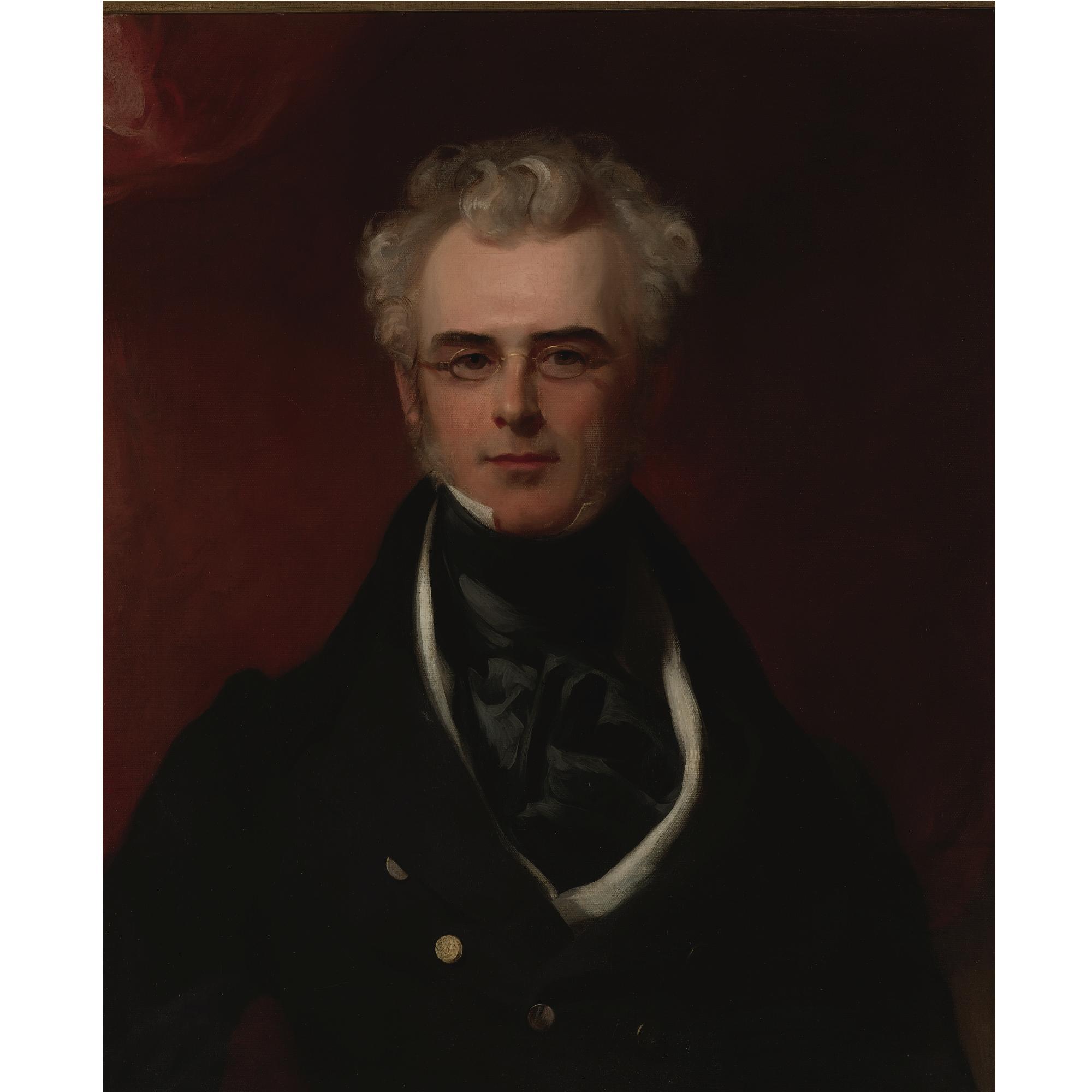 Thomas Sully - Portrait Of Samuel Jaudon