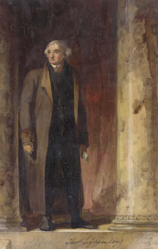 Thomas Sully - Portrait of Thomas Jefferson