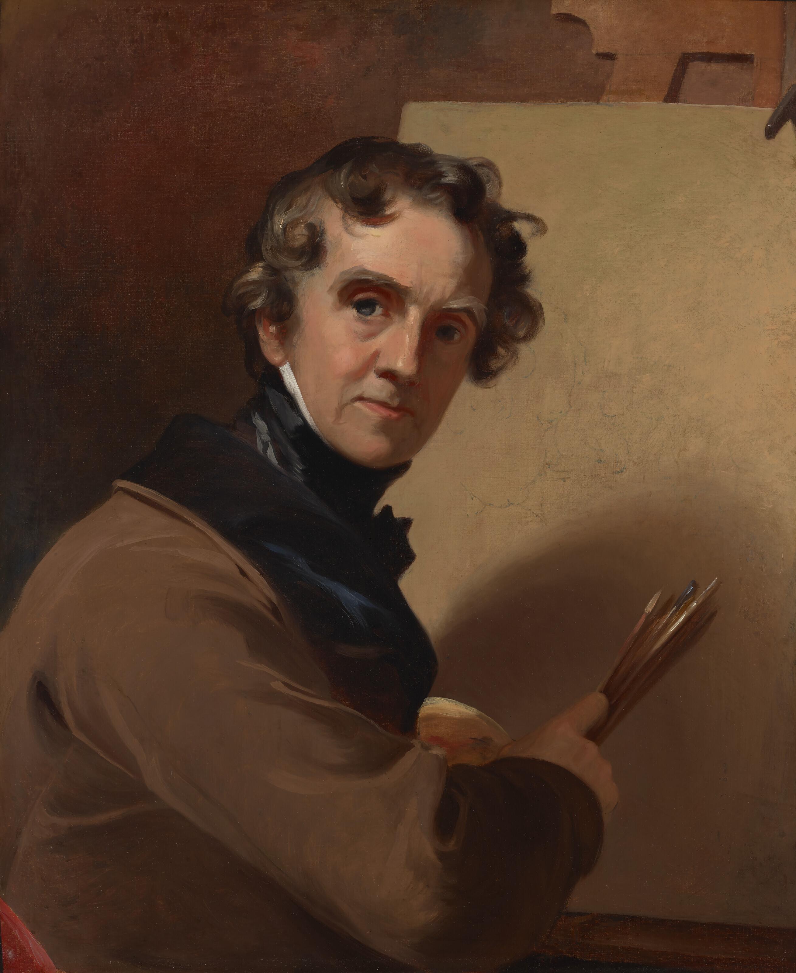 Thomas Sully - Self Portrait: 66 Years Old