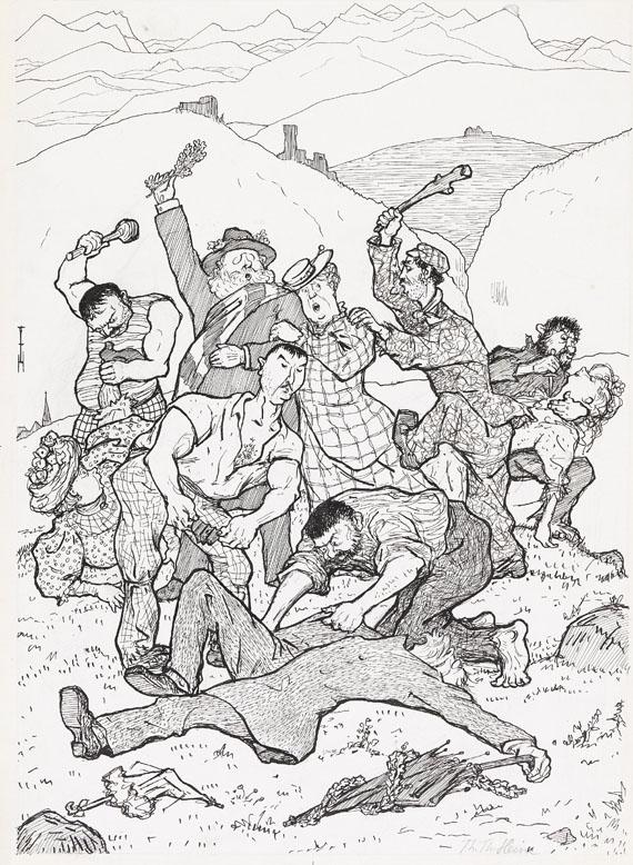 Thomas Theodor Heine - Aus Welschtirol