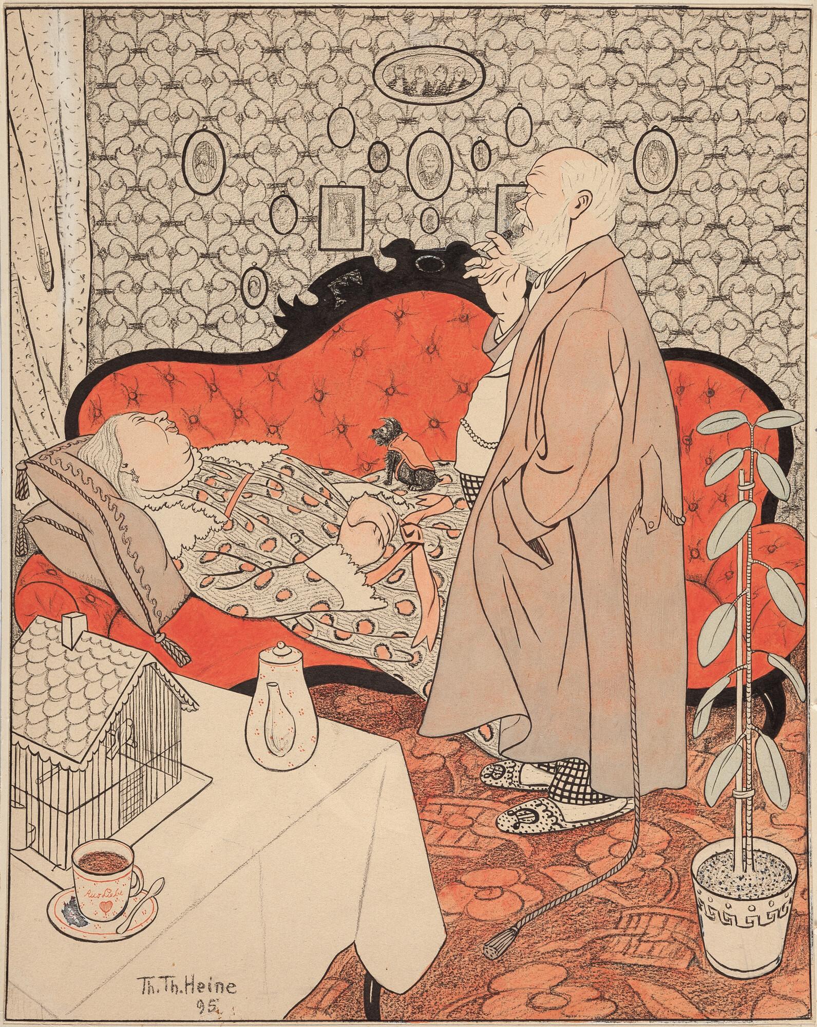 Thomas Theodor Heine - Ein Mäcen