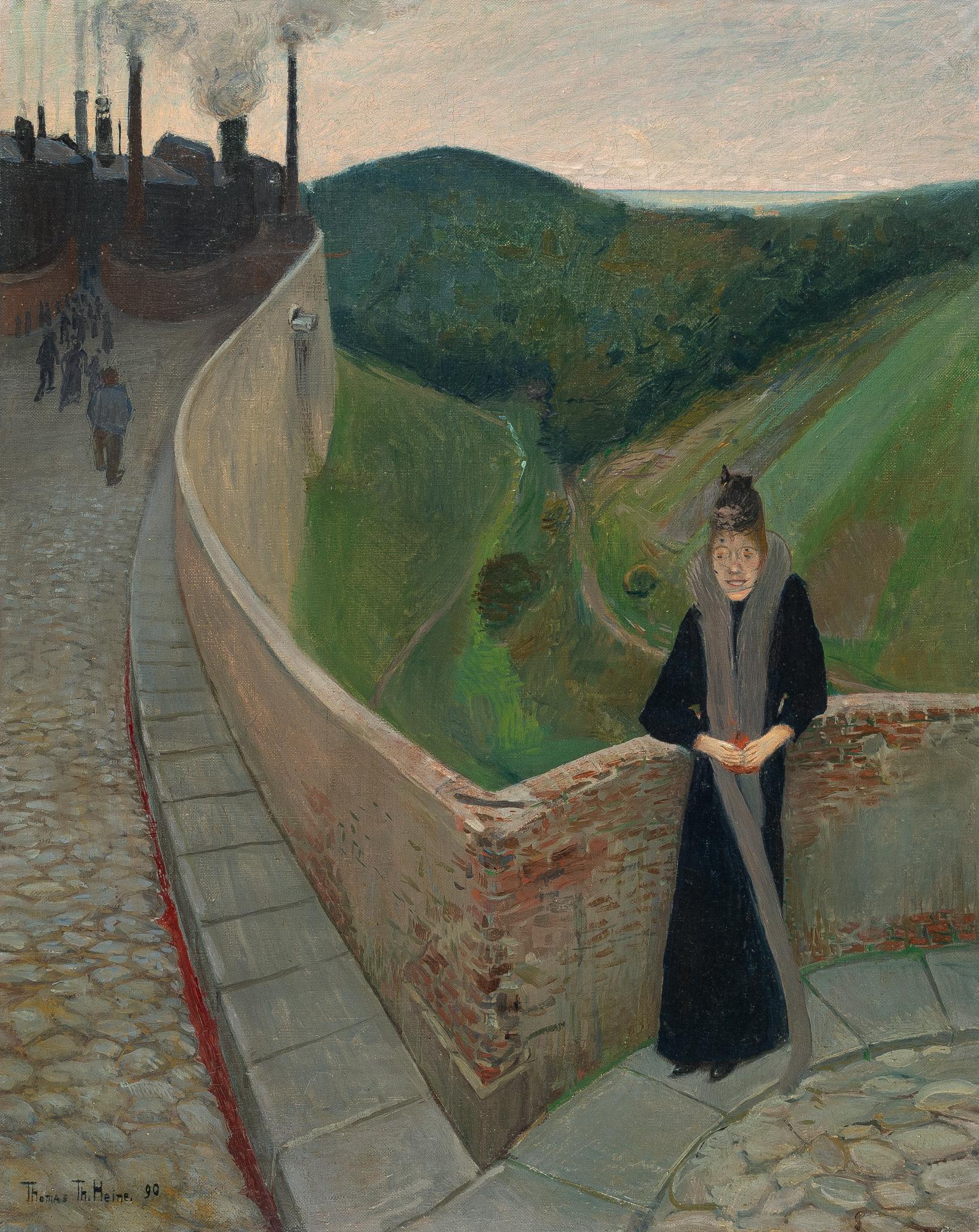 Thomas Theodor Heine - Vor Sonnenaufgang