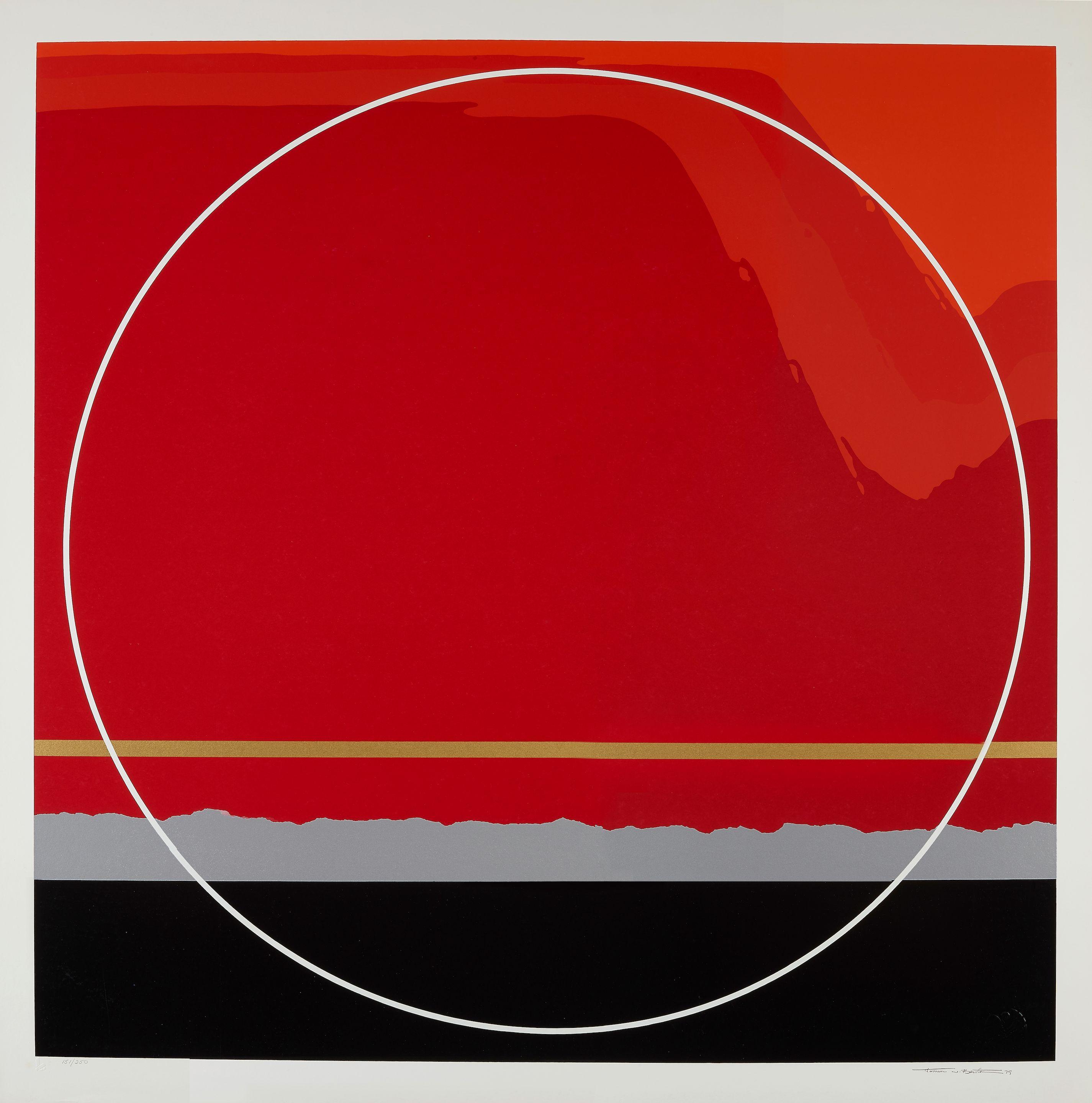 Thomas W. Benton - Red Landscape