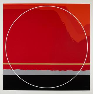 Thomas W. Benton - Red Landscape