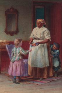 Thomas Waterman Wood - A fresh slice of orange