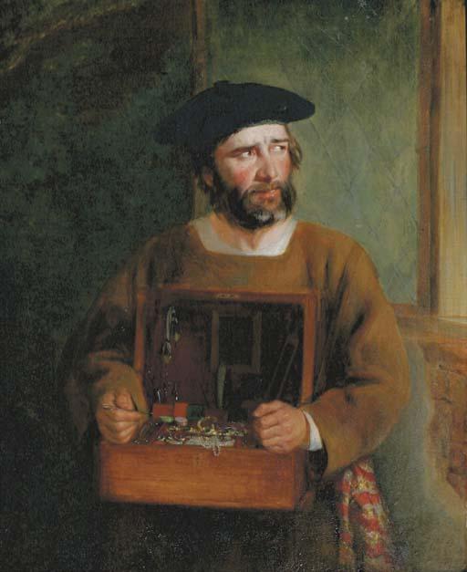 Thomas Webster - The Jewelry Seller