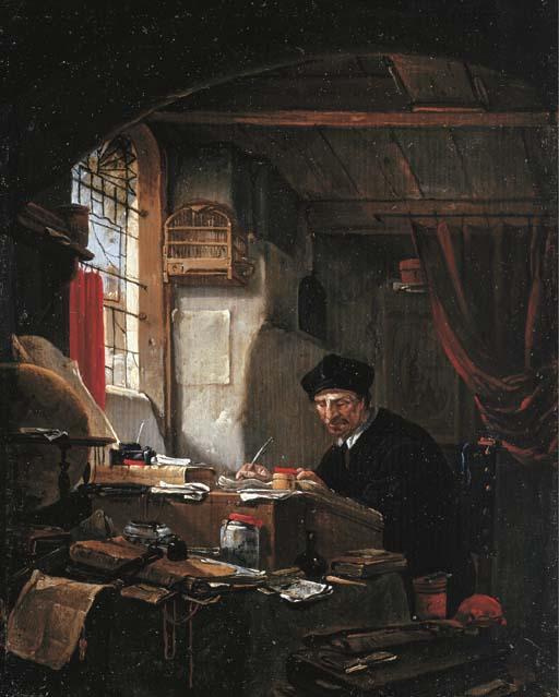 Thomas Wijck - An alchemist in his study