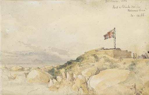 Thomas William Bowler - Fort And Block House, Simonstown (Recto) And Simonstown (Verso): And Near The Fort And Block House, Simonstown
