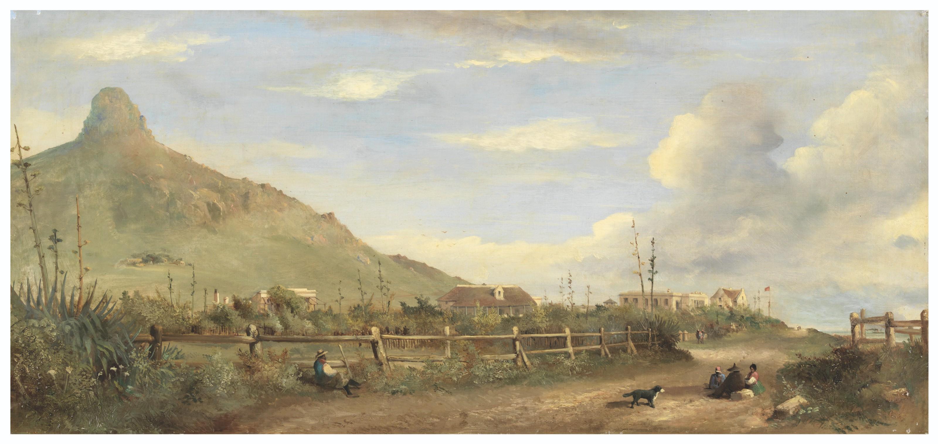 Thomas William Bowler - Lion\'S Head And Sea Point From Green Point, Cape Of Good Hope