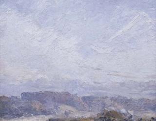 Thomas William Roberts - Autumn Landscape, Cloud Study