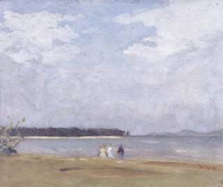 Thomas William Roberts - Figures in a Landscape