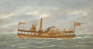 Thomas Willis - The Naiad in calm waters