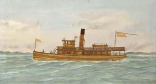 Thomas Willis - The U.S.M Frank & Helen McAvoy in coastal waters