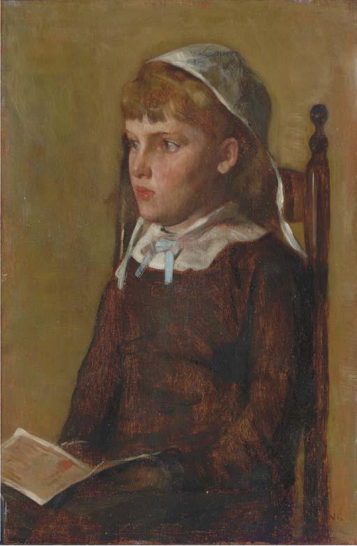 Thomas Wilmer Dewing - Antoinette