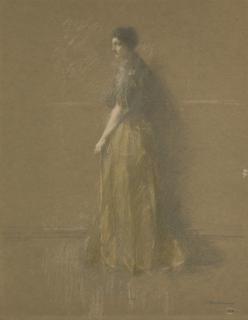 Thomas Wilmer Dewing - The Study, No. 122
