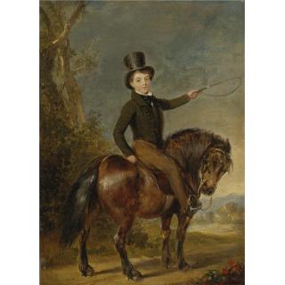 Thomas Woodward - British The Honorable James Macdonald On His Pony